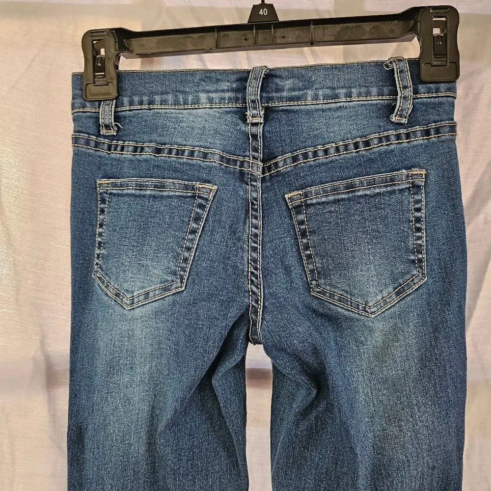 So Nikki girls distressed skinny jeans Size 12